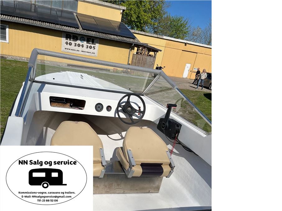 Øvrige Selco 15 fod speedbåd. Turbåd